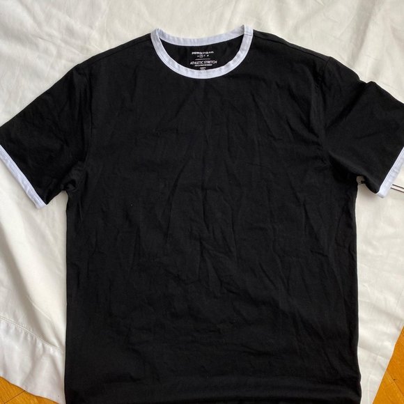 paper denim and cloth athletic stretch shirt